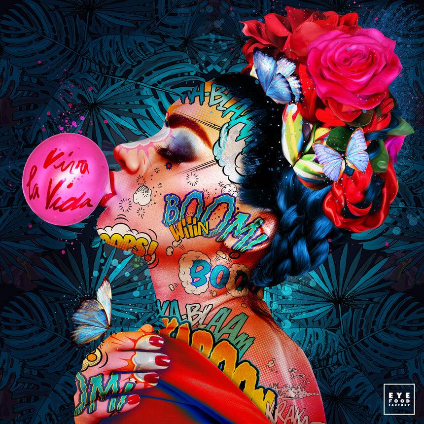 Viva la Vida Éditions Limitées @nouveau, @quatuor135135, bubble, couleur,