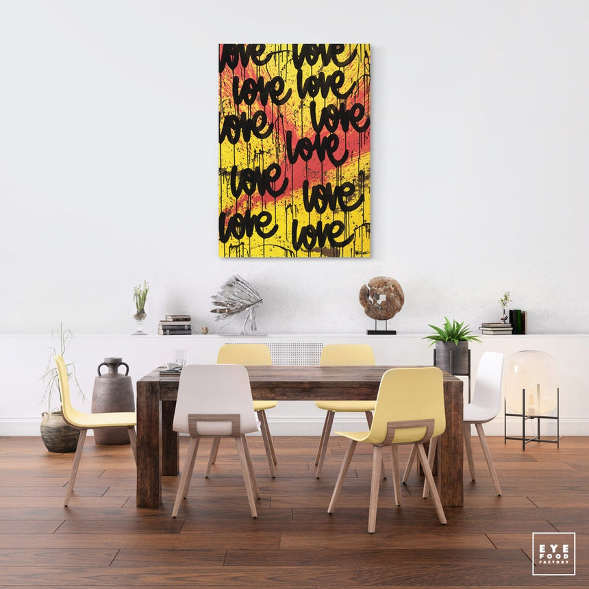 Yoko - Éditions Limitées - 120x85cm, 60x42.5cm, Bleu, Dibond®, Graffiti